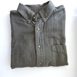 L.L. Bean Flannel Button Down